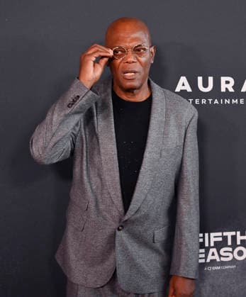 Cast member Samuel L. Jackson attends the premiere of the motion picture thriller The Beast at the Academy museum of Motion Pictures in Los Angeles on Tuesday, October 10, 2026. Storyline: When a militia of unidentified hostiles coordinates a coup against the U.S., the president uncovers the extent of The Beast s highly classified offensive capabilities in order to save his life and America.  LAP20261006839 JIMxRUYMEN