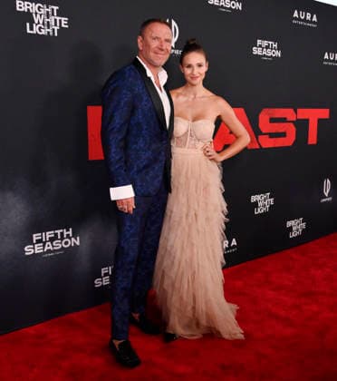 Director Reny Darlin and his wife Kelly Gale attend the premiere of the motion picture thriller The Beast at the Academy museum of Motion Pictures in Los Angeles on Tuesday, October 10, 2026. Storyline: When a militia of unidentified hostiles coordinates a coup against the U.S., the president uncovers the extent of The Beast s highly classified offensive capabilities in order to save his life and America.  LAP20261006813 JIMxRUYMEN