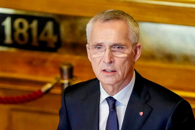 Statsbudsjett 2027 Oslo 20261007. Finansminister Jens Stoltenberg (Ap) under fremleggelsen av statsbudsjettet for 2027. Foto: Fredrik Varfjell NTB Oslo Norge kty017B1KPY EDITORIAL USE ONLY Ref:_POLkty017B1KPY.jpg Copyright: xFredrikxVarfjellxx xNTBx