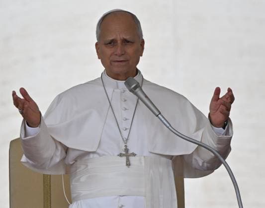 RECORD DATE NOT STATED Italy, Rome,Vatican 2026-10-07 : Pope Leo XIV during his weekly general audience in St Peter s Square Italy, Rome,Vatican 2026-10-07 : Pope Leo XIV during his weekly general audience in St Peter s Square Copyright alessia.giuliani CPP EDITORIAL USE ONLY - NO BOOKS Copyright: xAlessiaxGiuliani Catholicpressphotox