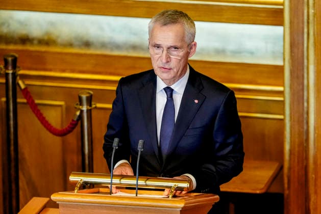 Statsbudsjett 2027 Oslo 20261007. Finansminister Jens Stoltenberg (Ap) under fremleggelsen av statsbudsjettet for 2027. Foto: Fredrik Varfjell NTB Oslo Norge q_9P5Pw_RQw EDITORIAL USE ONLY Ref:_POLq_9P5Pw_RQw.jpg Copyright: xFredrikxVarfjellxx xNTBx
