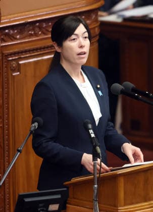 October 7, 2026, Tokyo, Japan - Japanese Economic Security Minister Kimi Onoda answers a question at Lower House s plenary session at the National Diet in Tokyo on Wednesday, October 7, 2026. (photo by Yoshio Tsunoda AFLO)  aflo_354016976