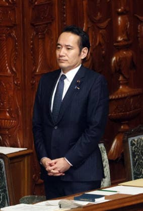 October 7, 2026, Tokyo, Japan - Japanese Agriculture Minister Kazuo Yana attends Lower House s plenary session at the National Diet in Tokyo on Wednesday, October 7, 2026. (photo by Yoshio Tsunoda AFLO)  aflo_354016987