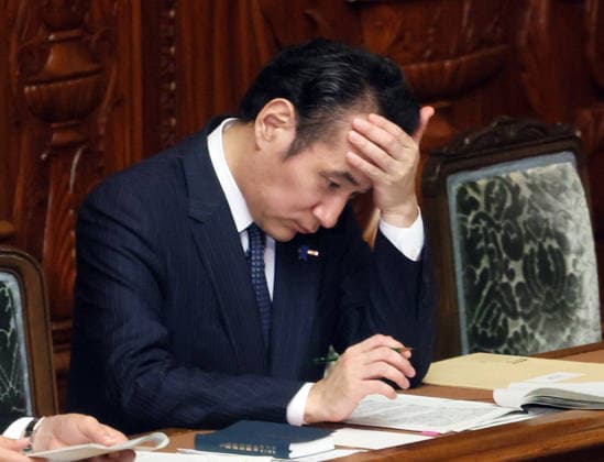 October 7, 2026, Tokyo, Japan - Japanese Agriculture Minister Kazuo Yana attends Lower House s plenary session at the National Diet in Tokyo on Wednesday, October 7, 2026. (photo by Yoshio Tsunoda AFLO)  aflo_354016993