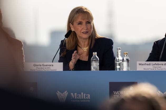 The World Travel & Tourism Council (WTTC) Global Summit Kicks Off in Malta. The president and CEO of the World Travel & Tourism Council, Gloria Guevara, speaks at the official presentation of the 2026 World Tourism Summit being held in Malta October 7, 2026, in Valletta, Malta Under the theme Futu re ser: Shaping the Future of Travel and Tourism, the 26th edition of the World Travel & Tourism Council (WTTC) Global Summit kicks off in Malta with a notable Spanish presence October 7, 2026 Francisco J Valletta, Malta Valletta, Malta Spain  Copyright: xFranciscoxJ.xOlmox 7825940