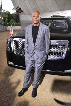 Outside arrivals for the Los Angeles premiere of The Beast at the Academy Museum of Motion Pictures Featuring: Samuel L Jackson Where: Los Angeles, California, United States When: 06 Oct 2026 Credit: Jacob Lewis INSTARimages EDITORIAL USE ONLY. NOT FOR USE BY NEWSPAPERS BASED IN THE UK. Copyright: xx instar56077829