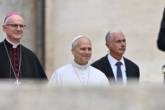RECORD DATE NOT STATED Italy, Rome,Vatican 2026-10-07 : Pope Leo XIV during his weekly general audience in St Peter s Square Italy, Rome,Vatican 2026-10-07 : Pope Leo XIV during his weekly general audience in St Peter s Square Copyright alessia.giuliani CPP EDITORIAL USE ONLY - NO BOOKS Copyright: xAlessiaxGiuliani Catholicpressphotox