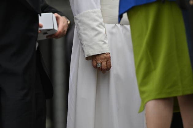 RECORD DATE NOT STATED Italy, Rome,Vatican 2026-10-07 : Pope Leo XIV during his weekly general audience in St Peter s Square Italy, Rome,Vatican 2026-10-07 : Pope Leo XIV during his weekly general audience in St Peter s Square Copyright alessia.giuliani CPP EDITORIAL USE ONLY - NO BOOKS Copyright: xAlessiaxGiuliani Catholicpressphotox