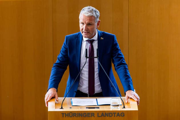 07.10.2026, GER, News Politik, 56.Plenarsitzung im Plenarsaal Thüringer Landtag Björn Höcke (AFD Thüringen) 99096 Erfurt Thueringer Landtag Thüringen Deutschland