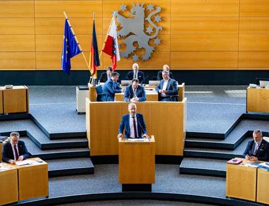 07.10.2026, GER, News Politik, 56.Plenarsitzung im Plenarsaal Thüringer Landtag Björn Höcke 99096 Erfurt Thueringer Landtag Thüringen Deutschland