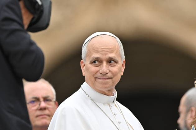 RECORD DATE NOT STATED Italy, Rome,Vatican 2026-10-07 : Pope Leo XIV during his weekly general audience in St Peter s Square Italy, Rome,Vatican 2026-10-07 : Pope Leo XIV during his weekly general audience in St Peter s Square Copyright alessia.giuliani CPP EDITORIAL USE ONLY - NO BOOKS Copyright: xAlessiaxGiuliani Catholicpressphotox