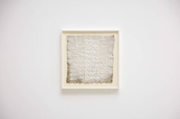 Robert Ryman: The Real Thing at Barbican Art Gallery, London, UK 7 October 2026 Untitled, ca 1961 on display at Robert Ryman: The Real Thing at the Barbican Art Gallery, London, UK, on 7 October 2026. The first significant UK exhibition of American minimalist and conceptual painter Robert Ryman (1930 2019) in over 30 years brings together six decades of work, on view from 8 October 2026., Credit:Pete Speller Avalon  Copyright: xPetexSpellerx xAvalonx 1141199020