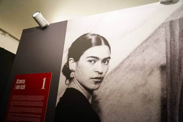IPA89394064 - MILAN, October 7, 2026 - Opening of the photography exhibition Through My Eyes: Frida Kahlo and the Making of a Myth, curated by Vittoria Mainoldi at Superstudio PiÃ¹ on Via Tortona.  Copyright: xEmanuelexRobertoxDexCarlix xx IPA89394064