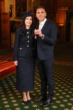 Investitures at Windsor Castle 07 10 2026. Windsor, UK. Sir Kevin Sinfield receives the Honour of Knighthood from The Prince of Wales at an investiture ceremony at Windsor Castle, Berkshire., Credit:Andrew Parsons Kensington Palace B66 Avalon United Kingdom, England, Windsor  Copyright: xAndrewxParsonsx xKensingtonxPalacex xB66x xAvalonx 1141202882