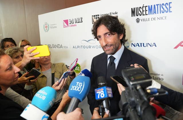 IPA89394464 - Milan, October 7, 2026: Preview of the exhibition Matisse: The World in a Room 2 at MUDEC, the Museum of Cultures. Pictured: Federico Silvestri, CEO of Sole 24 Ore  Copyright: xDuilioxPiaggesix xDuilioxPiaggesix IPA89394464