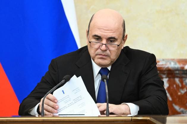Russia Mishustin Government 9259236 07.10.2026 Russian Prime Minister Mikhail Mishustin chairs a meeting with members of the government in Moscow, Russia. Kristina Solovyova Sputnik Moscow Russia  Copyright: xKristinaxSolovyovax