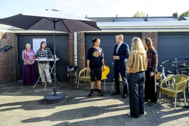 DEN BOSCH, The Netherlands, 2026-10-07 12:22:25 DEN BOSH, 07-10-2026, Copernikkel His Majesty the King will pay a working visit to Copernikkel, a cooperative of various residents initiatives, in Den Bosch on Wednesday afternoon, 7 October. From the central meeting place and a number of other locations in the Boschveld district, various activities are organized for and by residents. PHOTO: NLBeeld Patrick van Emst Credit: NL Beeld Patrick van Emst  Copyright: xx x
