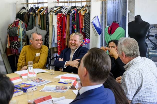 DEN BOSCH, The Netherlands, 2026-10-07 13:02:09 DEN BOSH, 07-10-2026, Copernikkel His Majesty the King will pay a working visit to Copernikkel, a cooperative of various residents initiatives, in Den Bosch on Wednesday afternoon, 7 October. From the central meeting place and a number of other locations in the Boschveld district, various activities are organized for and by residents. PHOTO: NLBeeld Patrick van Emst Credit: NL Beeld Patrick van Emst  Copyright: xx x