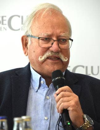 Wiggerl Hagn Wiesnwirt München 07.10.2026 Presseclub München Eigenveranstaltung: Nach der Wiesn ist vor der Wiesn Das Rekord-Oktoberfest. Eine unterhaltsame Bilanz des größten Volksfestes der Welt mit Wirten, Pfarrern, Kellnerinnen, Trachtlern und Politikerinnen Foto Muenchen