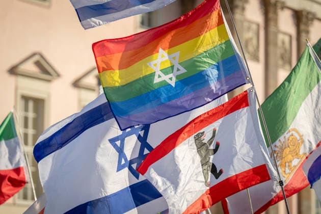 Berlin, Bebelplatz, Gedenken Berlin, Bebelplatz, Gedenken an die 1.200 Opfer des islamischen Terrorangriffs auf Israel am 7. Oktober 2023 Berlin Berlin GER