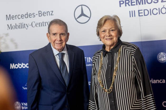 3rd Annual Hispanic Influence Awards Venezuela’s president-elect, Edmundo González Urrutia, during the 3rd Annual Hispanic Influence Awards ceremony on October 7, 2026, in Madrid, Spain. The main objective of the Hispanic Influence Awards is to recognize excellence, talent, creativity, and leadership of individuals and institutions that strengthen ties between the Spanish-speaking community and promote Hispanic values on a global scale. OCTOBER 7, 2026 HISPANIC INFLUENCE AWARDS SPANISH-SPEAKERS HISPANIC CULTURE Madrid Madrid, Spain  Copyright: xRicardoxRubiox 7827143