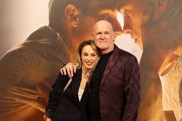 Bjorn Soenens and partner pictured during the opening of Gent International Film Festival, with the opening film Coward by Gent director Dhont on Wednesday 7 October 2026. The 53rd edition of Film Fest Gent takes place from 07 to 18 October. Coward is Dhont s third feature film and this is the third time a film by Dhont has opened the festival. This previously happened with Girl in 2018 and Close in 2022. JAMES ARTHUR PHOTOGRAPHY  JAMESxARTHURxGEKIERE 189086578