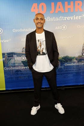 Patrick Abozen attends the photo call for the 40th anniversary of the series *Großstadtrevier* on October 7, 2026 at the Astor Film Lounge in Hamburg, Germany 40th anniversary *Großstadtrevier* photo call in Hamburg, Germany