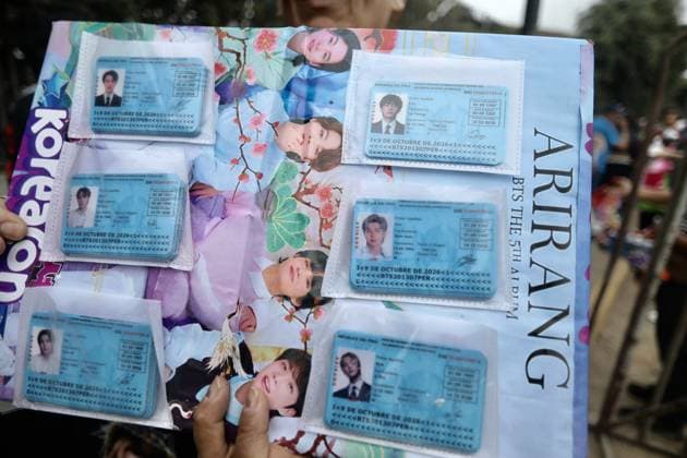 BTS Arirang tour kicks off in Peru LIMA, PERU - OCTOBER 7: Thousands of BTS fans known as ARMY gather around San Marcos Stadium ahead of the first of three concerts the South Korean band is set to perform in Lima, Peru on October 7, 2026. Fans from across Peru and abroad arrived early to attend the highly anticipated show from BTS s Arirang world tour. Klebher Vasquez Anadolu Lima Peru. Editorial use only. Please get in touch for any other usage.  Copyright: x2026xAnadoluxKlebherxVasquezx