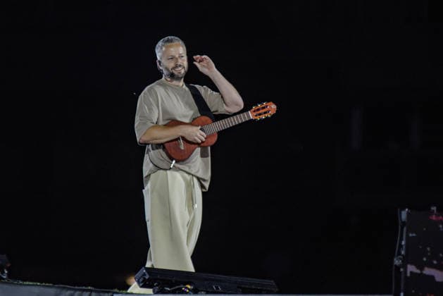 Oques Grasses Concert at the Estadi Olimpic in Barcelona The band Oques Grasses during a concert at the Estadi Olimpic on October 7, 2026, in Barcelona, Catalonia, Spain. The concert is the first in their farewell concert series. OCTOBER 7, 2026 MUSIC CONCERT OQUES BAND CATALONIA CULTURE FAREWELL Barcelona Catalonia Barcelona Catalonia Spain  Copyright: xAlbertoxParedesx 7827380