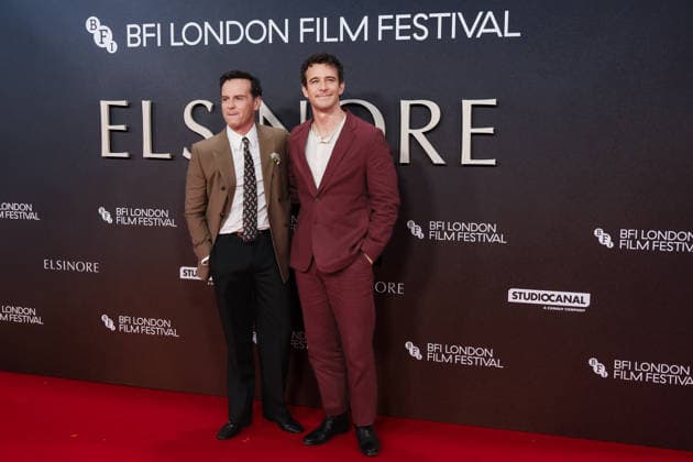 Opening Night Gala Elsinore on Wednesday 7 October 2026 Andrew Scott And Luke Thompson attends the red carpet for the Opening Night Gala Elsinore during the London Film Festival 2026 on Wednesday 7 October 2026 at Royal Festival Hall, London. ., Credit:Julie Edwards Avalon  Copyright: xJuliexEdwardsx xAvalonx 1141278637