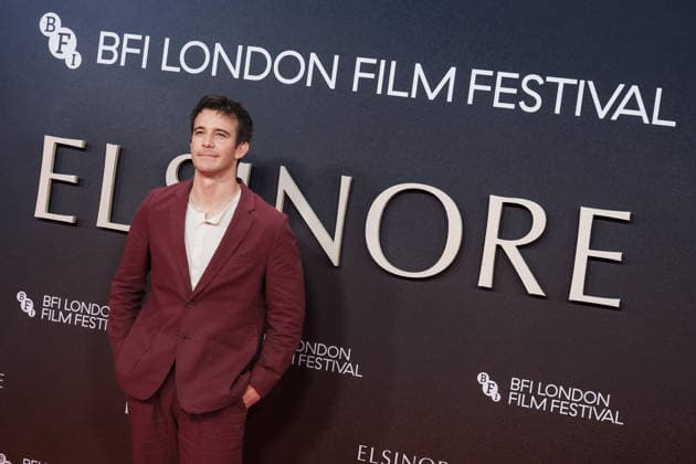 Opening Night Gala Elsinore on Wednesday 7 October 2026 Luke Thompson attends the red carpet for the Opening Night Gala Elsinore during the London Film Festival 2026 on Wednesday 7 October 2026 at Royal Festival Hall, London. ., Credit:Julie Edwards Avalon  Copyright: xJuliexEdwardsx xAvalonx 1141278647