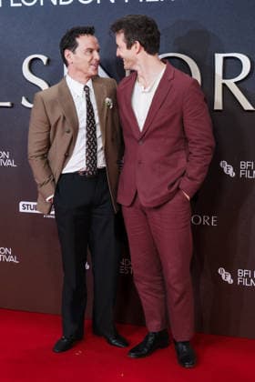 Opening Night Gala Elsinore on Wednesday 7 October 2026 Andrew Scott And Luke Thompson attends the red carpet for the Opening Night Gala Elsinore during the London Film Festival 2026 on Wednesday 7 October 2026 at Royal Festival Hall, London. ., Credit:Julie Edwards Avalon  Copyright: xJuliexEdwardsx xAvalonx 1141278653