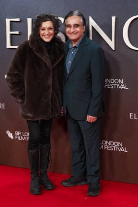 Opening Night Gala Elsinore on Wednesday 7 October 2026 Meera Syal And Sanjeev Bhaskar attends the red carpet for the Opening Night Gala Elsinore during the London Film Festival 2026 on Wednesday 7 October 2026 at Royal Festival Hall, London. ., Credit:Julie Edwards Avalon  Copyright: xJuliexEdwardsx xAvalonx 1141278710