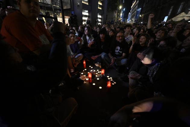 Deceased 87-year-old Mari Carmen Abascal remembered at Madrid housing protest MADRID, SPAIN - OCTOBER 7: Dozens of people gather in support of Mari Carmen Abascal during a protest outside the Congress of Deputies in Madrid, Spain, on October 7, 2026. The 87-year-old Abascal, who became a symbol of Spain s housing crisis in recent weeks, died in hospital after spending 15 days there following her eviction from her home by police in Madrid on September 23, 2026. Burak Akbulut Anadolu Madrid Spain. Editorial use only. Please get in touch for any other usage.  Copyright: x2026xAnadoluxBurakxAkbulutx