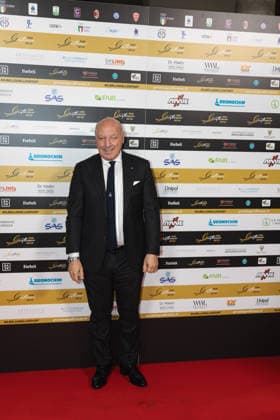 IPA89410567 - Beppe Marotta on the red carpet at the Gentleman Fair Play Award, October 7, 2026 _ Scuola Teulie, Milan, during the 2026 Gentleman Fair Play Award, News in Milan, Italy, October 7, 2026  Copyright: xLucaxMicheli LiveMediax xLucaxMicheli LiveMediax IPA89410567