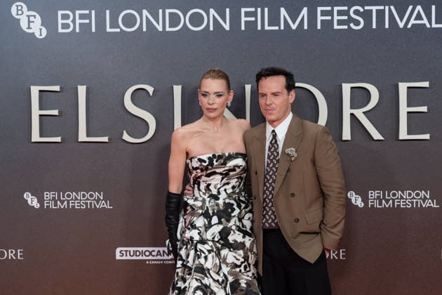 Elsinore opening night gala at BFI London Film Festival LONDON, UNITED KINGDOM - OCTOBER 07: Billie Piper (L) and Andrew Scott (R) attend the opening night gala of Elsinore during the 70th BFI London Film Festival at the Royal Festival Hall in London, United Kingdom on October 07, 2026. Wiktor Szymanowicz Anadolu London United Kingdom. Editorial use only. Please get in touch for any other usage.  Copyright: x2026xAnadoluxWiktorxSzymanowiczx