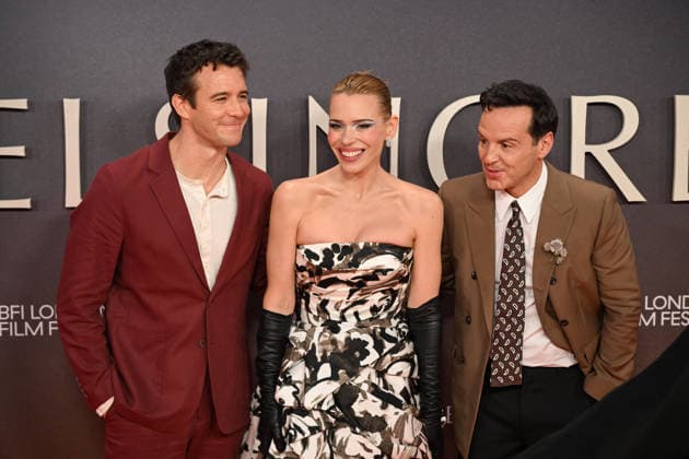 Celebrities attend the Elsinore Opening Night premiere during the 70th BFI London Film Festival held at BFI Southbank in London, England Featuring: Luke Thompson, Billie Piper, Andrew Scott Where: London, United Kingdom When: 07 Oct 2026 Credit: Cover Images EDITORIAL USE ONLY. NOT FOR USE BY NEWSPAPERS BASED IN THE UK. Copyright: xx coverimg56078785