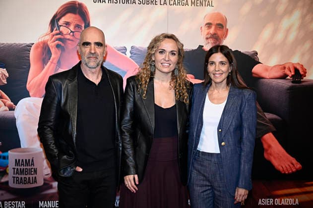 Premiere of the new short film *Cara y Cruz* Actors Luis Tosar and Luis Mayol alongside director María Bestal during the premiere of the new short film *Cara y Cruz* on October 7, 2026, in Madrid, Spain. *Cara y Cruz* addresses the issue of mental load by telling a fictional story about the division of daily tasks between a couple. OCTOBER 7, 2026, Spain  Copyright: xFranciscoxGuerrax 7827473