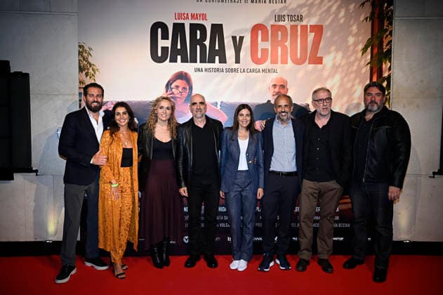 Premiere of the new short film *Cara y Cruz* The cast at the premiere of the new short film *Cara y Cruz*, on October 7, 2026, in Madrid, Spain. *Cara y Cruz* addresses the issue of mental load by telling a fictional story about the division of daily tasks between a couple. FILM PREMIERE SHORT FILM Madrid Madrid, Spain  Copyright: xFranciscoxGuerrax 7827487