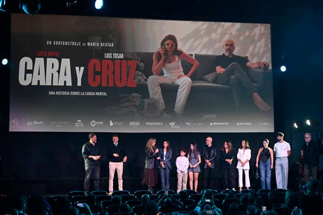 Premiere of the new short film *Cara y Cruz* The cast at the premiere of the new short film *Cara y Cruz*, on October 7, 2026, in Madrid, Spain. *Cara y Cruz* addresses the issue of mental load by telling a fictional story about the division of daily tasks between a couple. FILM PREMIERE SHORT FILM Madrid Madrid, Spain  Copyright: xFranciscoxGuerrax 7827488
