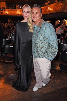 Leonie Hanne, Guido Maria Kretschmer bei der ABOUT YOU OPERA FASHION SHOW im Admiralspalast in Berlin am 07.10.2026