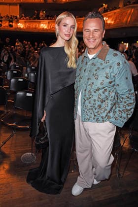 Leonie Hanne, Guido Maria Kretschmer bei der ABOUT YOU OPERA FASHION SHOW im Admiralspalast in Berlin am 07.10.2026
