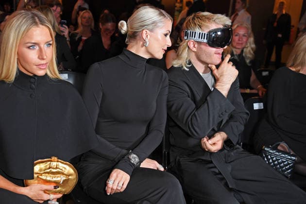 Lena Gercke, Ski Aggu (August Jean Diederich) bei der ABOUT YOU OPERA FASHION SHOW im Admiralspalast in Berlin am 07.10.2026