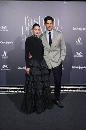 Olivia Palermo and Johannes Huebl.at photocall for 5 edition of Talento awards 2026 in Madrid on Wednesday, 07 October 2026 Cordon Press 