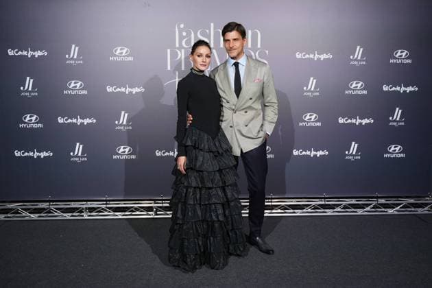 Olivia Palermo and Johannes Huebl.at photocall for 5 edition of Talento awards 2026 in Madrid on Wednesday, 07 October 2026 Cordon Press 