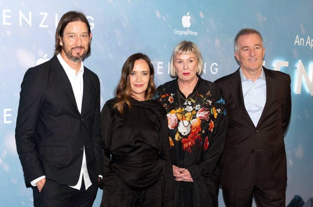 The Premiere of Apple Original Films Tenzing NEW YORK, NEW YORK - OCTOBER 07: Stefan Duscio, Jennifer Peedom, Liz Watts, and Luke Davies at Apple Original Films Tenzing New York Premiere at DGA Theater on October 07, 2026 in New York City. Credit: Camara Porter AdMedia EDITORIAL USE ONLY  Copyright: xx AdMediax admphotosthree019579