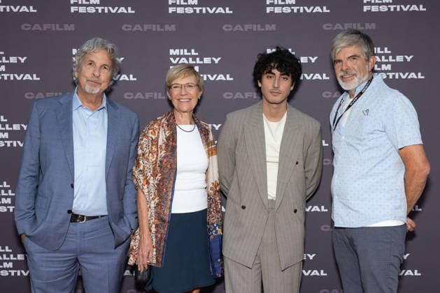 49th Mill Valley Film Festival - Special Screening of I Play Rocky Peter Farrelly and Anthony Ippolito pose with Delta Airlines Sponsors Patricia McGowan and Daniel Bain at a screening of I Play Rocky during the 49th Mill Valley Film Festival at the Outdoor Art Club on October 07, 2026 in Mill Valley, California. Mill Valley Outdoor Art Club California USA Copyright: xPicturexHappy imageSPACEx