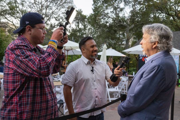 49th Mill Valley Film Festival - Special Screening of I Play Rocky Julian Soto interviews Peter Farrelly at a screening of I Play Rocky during the 49th Mill Valley Film Festival at the Outdoor Art Club on October 07, 2026 in Mill Valley, California. Mill Valley Outdoor Art Club California USA Copyright: xPicturexHappy imageSPACEx