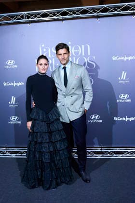 Talento Fashion Awards - Madrid Olivia Palermo, Johannes Huebl attends 5th Talento Fashion Awards Photocall at Espacio La Salle by Eneldo on October 7, 2026 in Madrid, Spain Photo by ABACAPRESS.COM Madrid Madrid Spain  Copyright: xABACAx