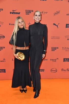 ABOUT YOU Opera Modenschau Caro Daur und Lena Gercke bei der ABOUT YOU Opera Modenschau in Berlin am 07.10.2026 Copyright: xEventpressxBerndtx